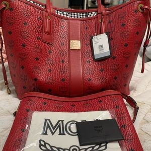 MCM Liz Reversible Shopper Tote Bag